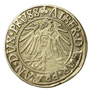 Ducal Prussia, Albrecht Hohenzollern, 1541 penny, Königsberg (712)