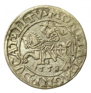 Sigismund II Augustus, Half-penny 1558, Vilnius - LI/LITV (717)