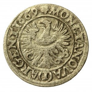 Silesia, Duchy of Legnicko-Brzesko-Wołowski, Krystian Wołowski, 3 Krajcary 1669 CB, Brzeg (761)