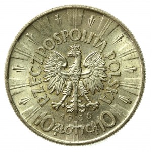 II RP, 10 złotych 1936 Piłsudski (803)