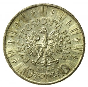 Second Republic, 10 gold 1935 Pilsudski (804)