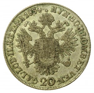 Austria, Francis II, 20 krajcars 1834, C (812)