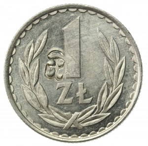 People's Republic of Poland, 1 zloty 1982, punca Solidarność Walcząca (815)