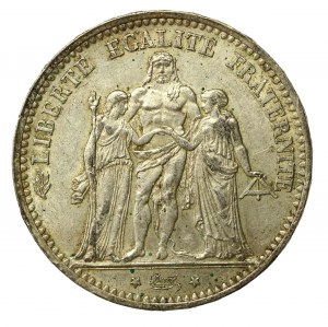 France, Third Republic, 5 francs 1874, Bordeaux (825)