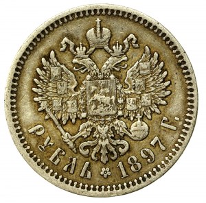 Russia, Nicholas II, Ruble 1897 (835)