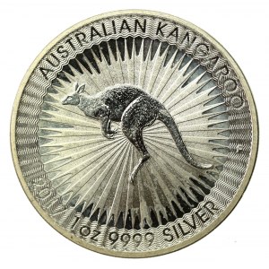 Australia, Elżbieta II, 1 dolar 2017 - Kangur, 1 uncja Ag 999 (837)