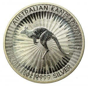 Australia, Elizabeth II, $1 2017 - Kangaroo, 1 oz Ag 999 (837)