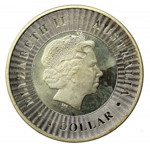Australia, Elizabeth II, $1 2017 - Kangaroo, 1 oz Ag 999 (838)