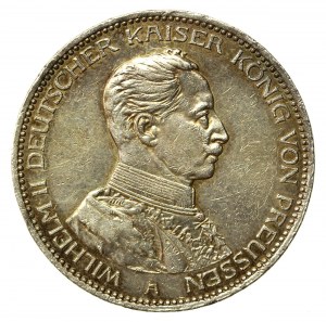 Germany, Prussia, Wilhelm II, 3 marks 1914 (858)