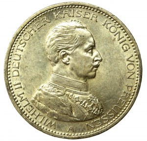 Germany, Prussia, Wilhelm II, 5 marks 1913 (862)