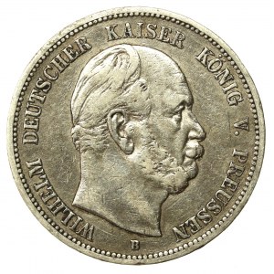 Niemcy, Prusy, Wilhelm, 5 marek 1876, Hanower (863)