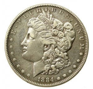 USA, $1 1884, Morgan, Philadelphia (869)