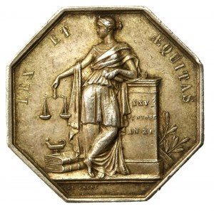 France, commemorative medal, AN XI (1803). Silver (873)