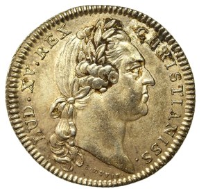 France, 1774 commemorative medal from the reign of Louis XV (874)