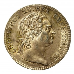 Francja, medal pamiątkowy z 1772 z okresu panowania Ludwika XV (875)
