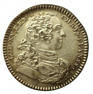 France, 1756 commemorative medal from the reign of Louis XV (876)