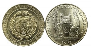 Austria, set of 50 shillings 1974. total of 2 pcs. (878)