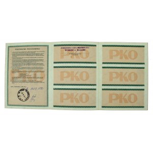 5-letni Lokacyjny Bon Oszczędnościowy PKO, 25 000 zł, 1980 (882)