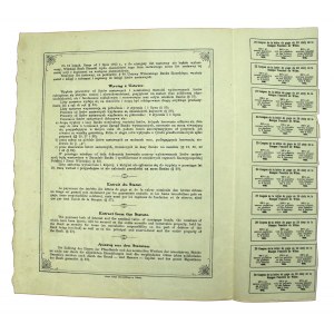 Wileński Bank Ziemski, 4,5% list zastawny, 10 zł 1926, seria I (885)