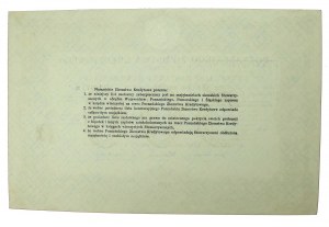 Poznań Credit Lands, 4% conversion mortgage bond, 500 zloty 1925 (886)