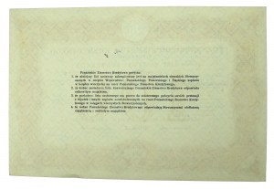 Poznań Credit Lands, 4% conversion mortgage bond, 100 zloty 1925 (887)