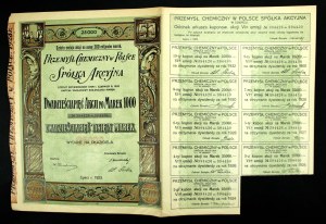 Chemical Industry in Poland, Em.6, 25x 1,000 mk 1923 (889)