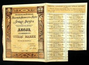 Chemical Industry in Poland, Em.6, 1,000 mk 1923 (892)