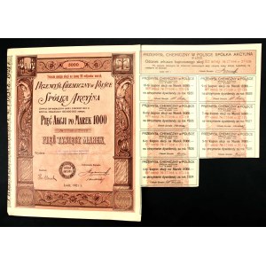 Chemische Industrie in Polen, Em.3, 5x1.000 mk 1921 (894)