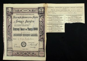 Chemical Industry in Poland, Em.1, 10x1,000 mk 1920 (895)