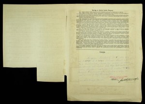 Chemical Industry in Poland, Em.1, 5x1,000 mk 1920 (896)
