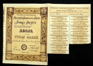 Chemical Industry in Poland, Em.1, 1,000 mk 1920 (897)