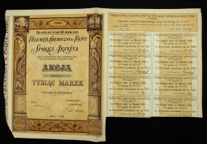 Chemical Industry in Poland, Em.5, 1,000 mk 1922 (898)