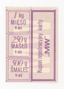 Supply card, May 1982 - MW (311)