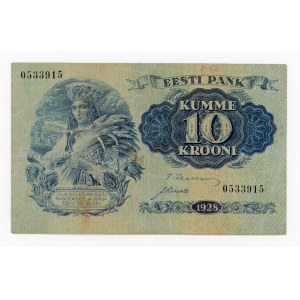 Estonia, 10 koron 1928 (404)