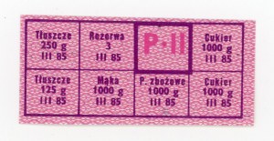 Supply card, March 1985 - P-II (421)