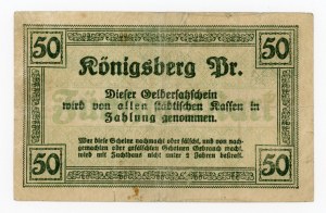 Russia, Kaliningrad/Königsberg, 50 marks 1922 (429)
