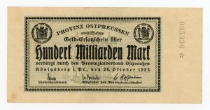 Russia, Kaliningrad/Königsberg, 100 billion marks 1923 (431)