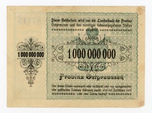 Russia, Kaliningrad/Königsberg, 1 billion marks 1923 (435)