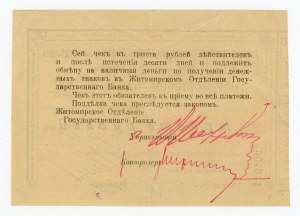 Russia/Ukraine, Zhytomyr, 300 rubles (1918) (447)