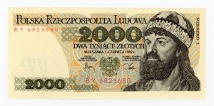 PRL, 2,000 PLN 1982 BY (465)