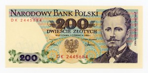 People's Republic of Poland, 200 gold 1986 DK (466)