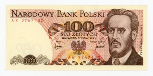 People's Republic of Poland, 100 gold 1976 AR (470)