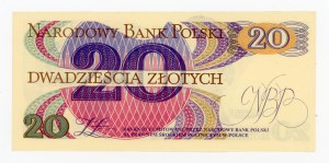 People's Republic of Poland, 20 gold 1982 AS (471)