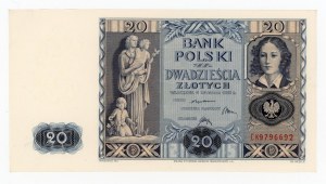 II RP, 20 gold 1936 CK (473)