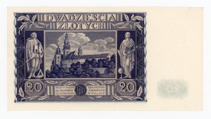 II RP, 20 gold 1936 CK (473)