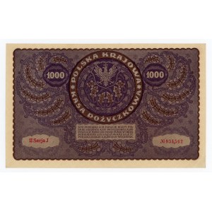 II RP, 1.000 mkp 1919 II Serja J (475)
