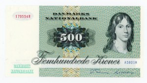 Denmark, 500 kroner 1980 (479)