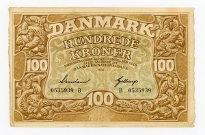 Denmark, 100 crowns 1938 (483)
