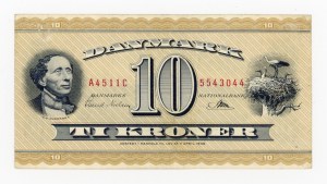 Denmark, 10 kroner 1951 (485)