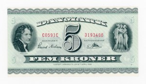 Denmark, 5 Crowns 1959 (487)